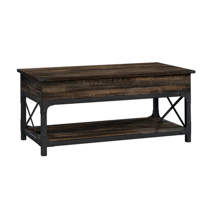 Industrial Lift Top Coffee Table, Belen Kox