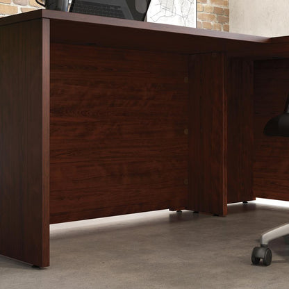 Affirm Desk Return, Classic Cherry finish