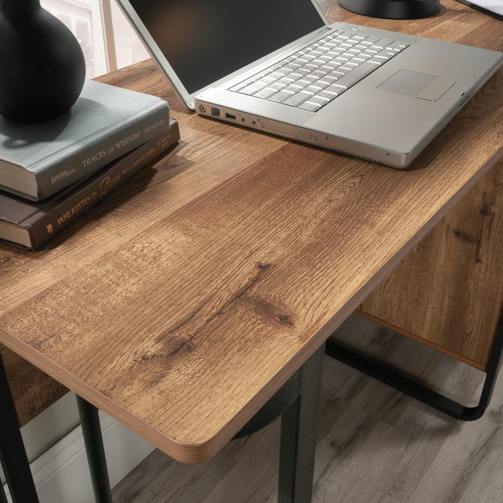 Station House Desk, Etched Oak finish
