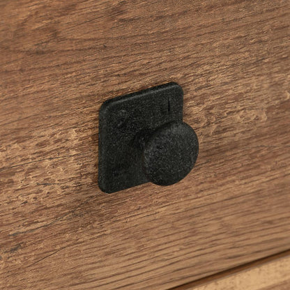 Station House Desk, Etched Oak finish