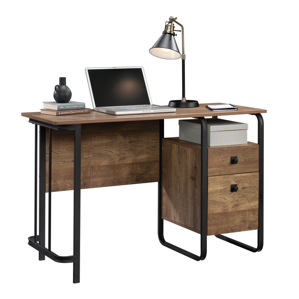 Station House Desk, Etched Oak finish
