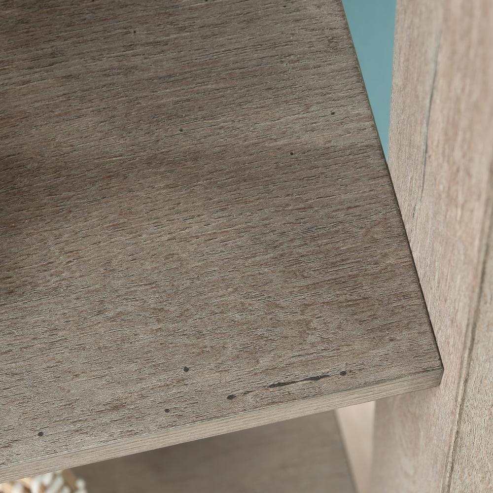 Trestle Open Shelving, Mystic Oak finish