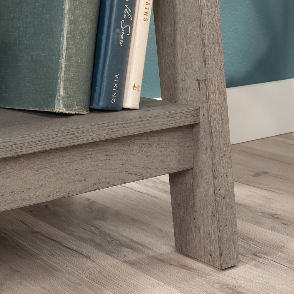Trestle Open Shelving, Mystic Oak finish