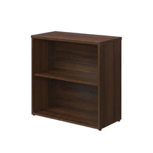 Contemporary Office Bookcase in Noble Elm Finish with Elegant Design