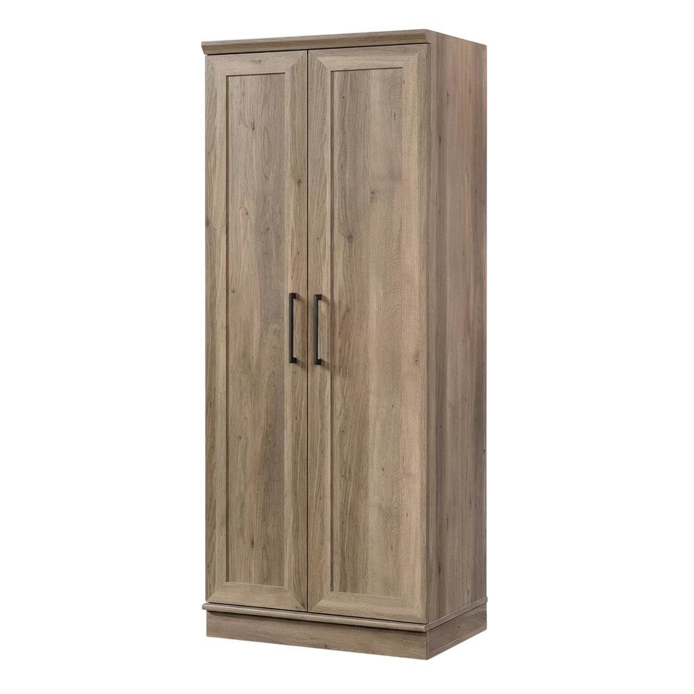 Salt Oak Storage Cabinet With Rectangle Shape And Spacious Design