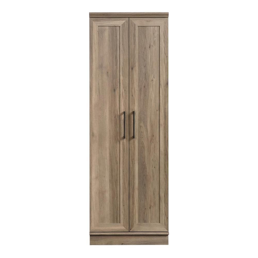 Salt Oak Storage Cabinet With Rectangle Shape And Spacious Design