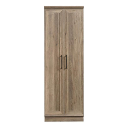 Salt Oak Storage Cabinet With Rectangle Shape And Spacious Design