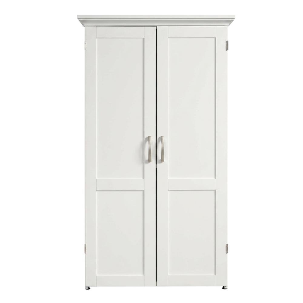 White craft and hobby storage unit with versatile organization features