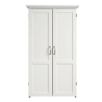 White craft and hobby storage unit with versatile organization features