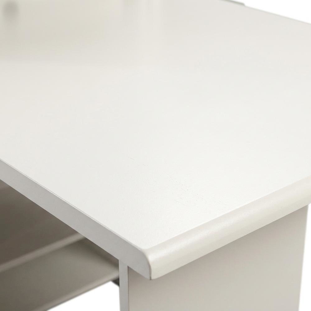 White craft and hobby storage unit with versatile organization features