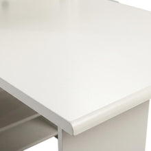 White craft and hobby storage unit with versatile organization features