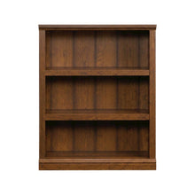 Cherry finish wooden bookcase for clean storage and display