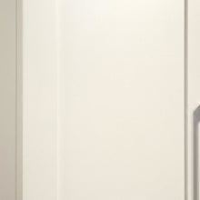 White Finish 37-inch High Storage Cabinet with Base Design
