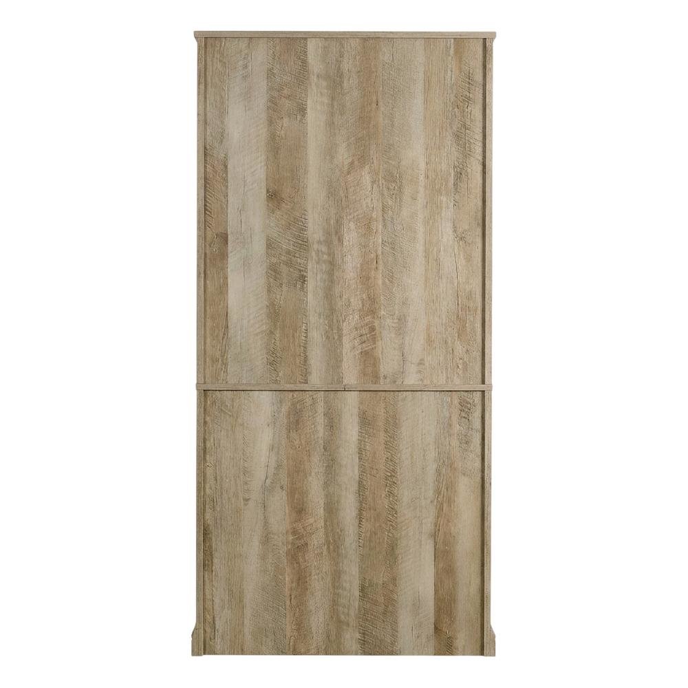 Wooden Storage Bookcase in Lintel Oak Finish for Organizing Spaces
