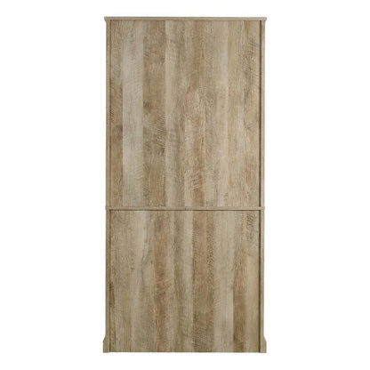 Wooden Storage Bookcase in Lintel Oak Finish for Organizing Spaces
