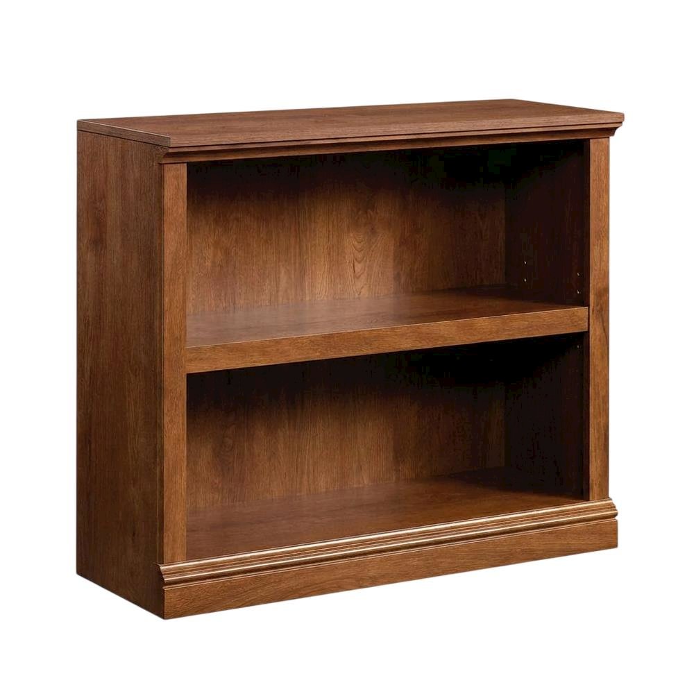 Oiled Oak Finish Bookcase with Versatile Storage and Modern Style