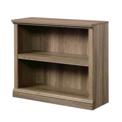 Salt Oak Storage Bookcase with Versatile Shelving and Open Design