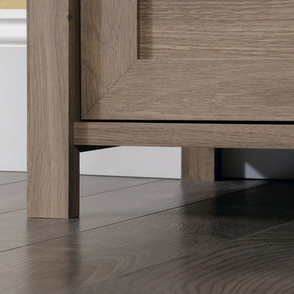 County Line 4 Drawer Chest, Salt Oak finish