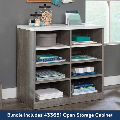 Craft Pro Series Storage Cabinet Ste, Mystic Oak Finish