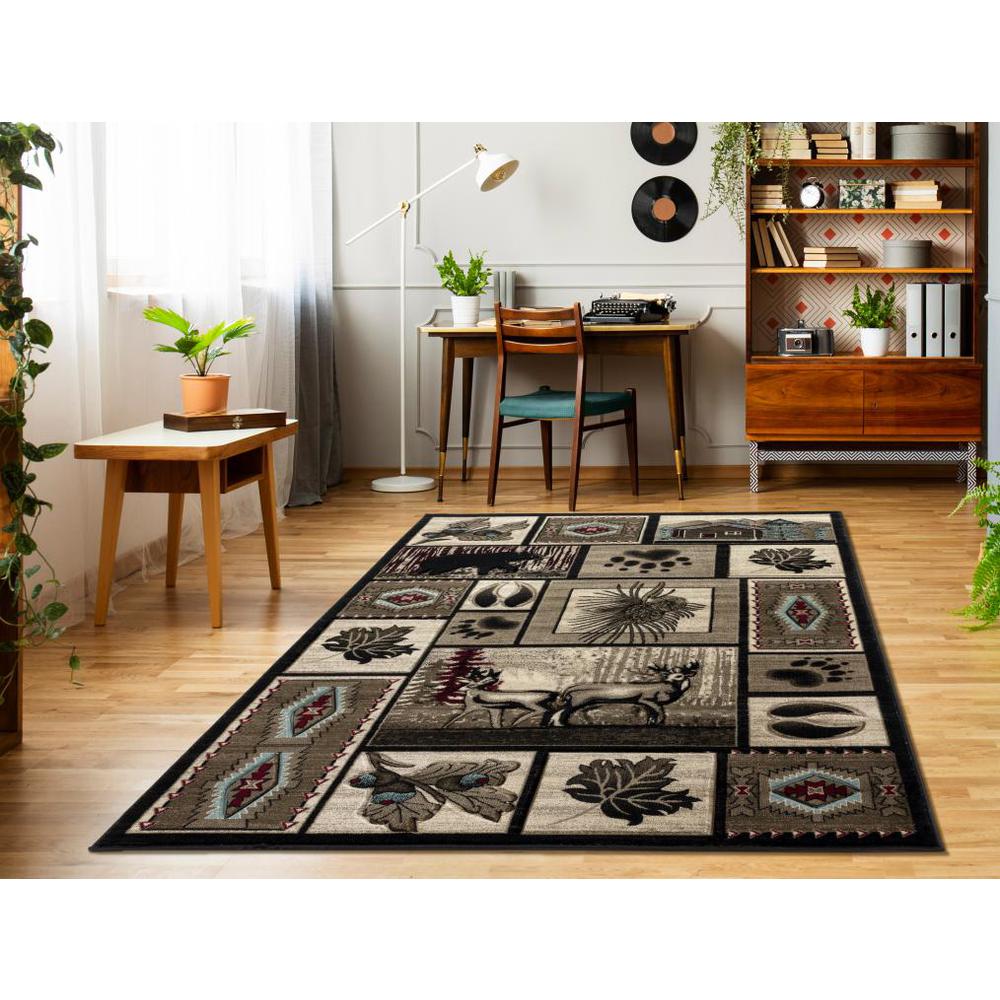 WILD COLLECTION WL05 5'2'' X 7'5''
