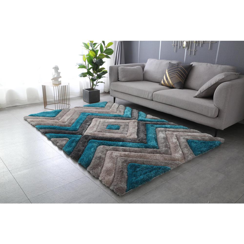 MATEOS SHAG  MS60   5'  X  7'