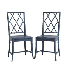 Distressed Finish X-Back Dining Chairs Set of 2 - Stylish Design, Robust