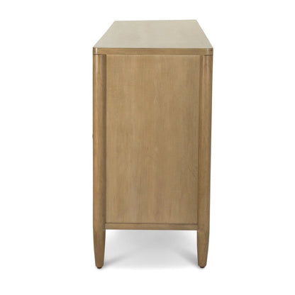 Chatham 6 Drawer Dresser. Warm Maple Finish