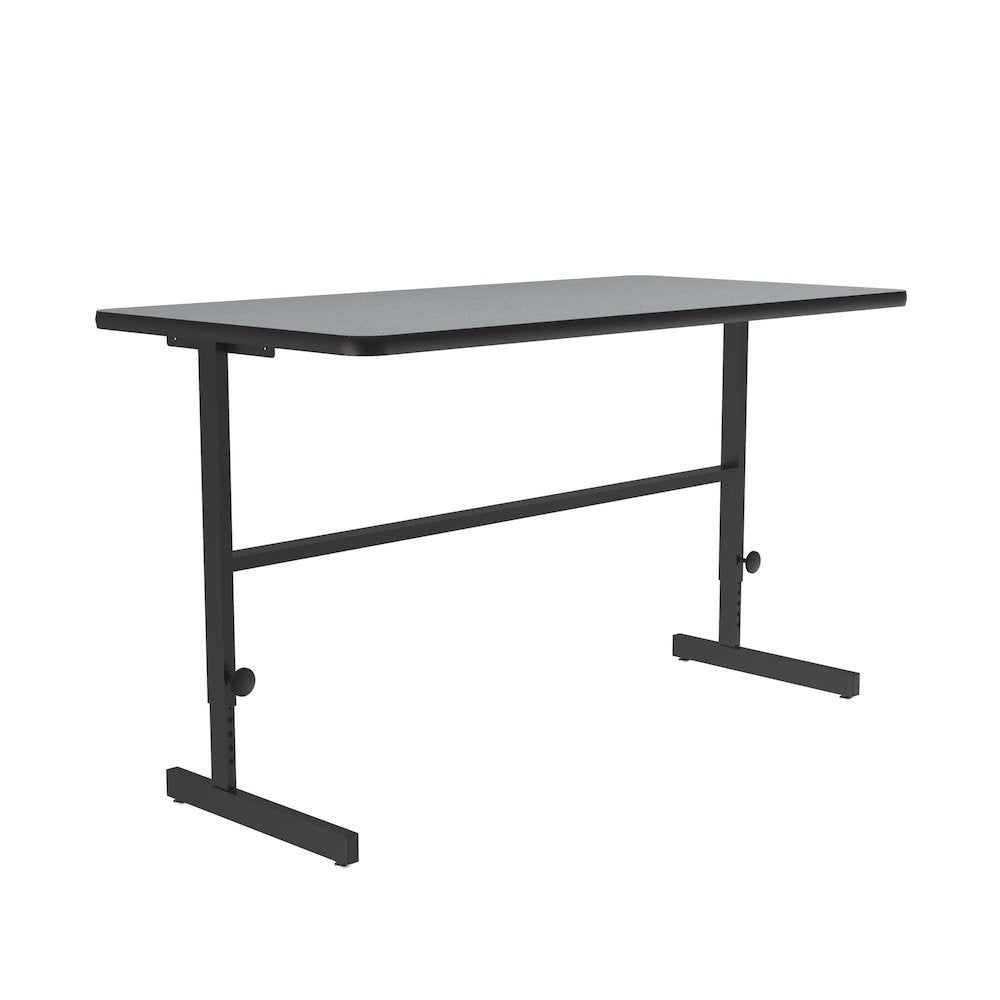High-Pressure Laminate Top Adjustable Standing  Height Work Station 30x60