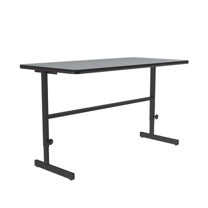 High-Pressure Laminate Top Adjustable Standing  Height Work Station 30x60