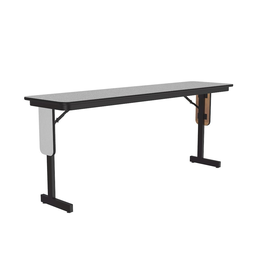 Deluxe High-Pressure Folding Seminar Table with Panel Leg 18x96"