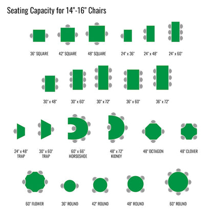 Deluxe High-Pressure Top Activity Tables 48x72"