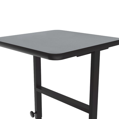 High-Pressure Laminate Top Adjustable Standing  Height Work Station 20x24