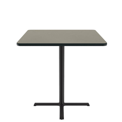 Bar Stool/Standing Height Deluxe High-Pressure Café and Breakroom Table 42x42