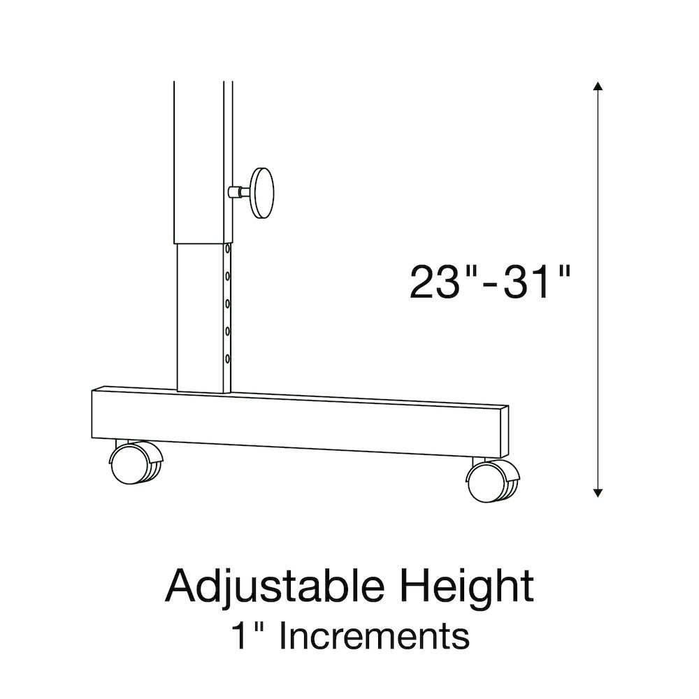Markerboard-Dry EraseDeluxe High Pressure Top Flip Top Table 24x48"