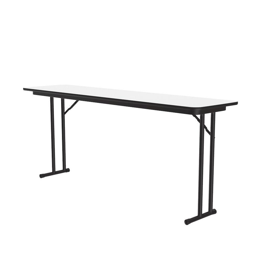Markerboard-Dry Erase High Pressure Folding Table with Off-Set Leg 18x72