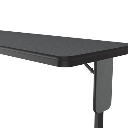 Deluxe High-Pressure Folding Seminar Table with Panel Leg 24x72"