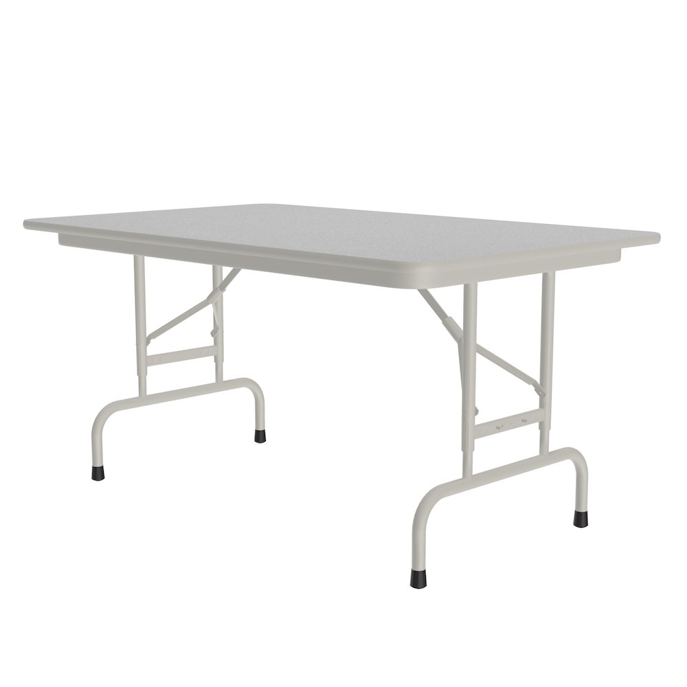 Adjustable Height Econoline Melamine Top Folding Table 30x48"