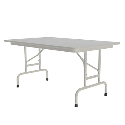 Adjustable Height Econoline Melamine Top Folding Table 30x48"