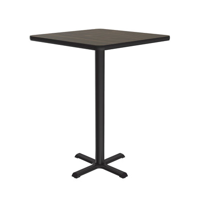 Bar Stool/Standing Height Commercial Laminate Café and Breakroom Table 30x30"