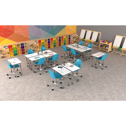 Deluxe High Pressure Collaborative Desk 41x23