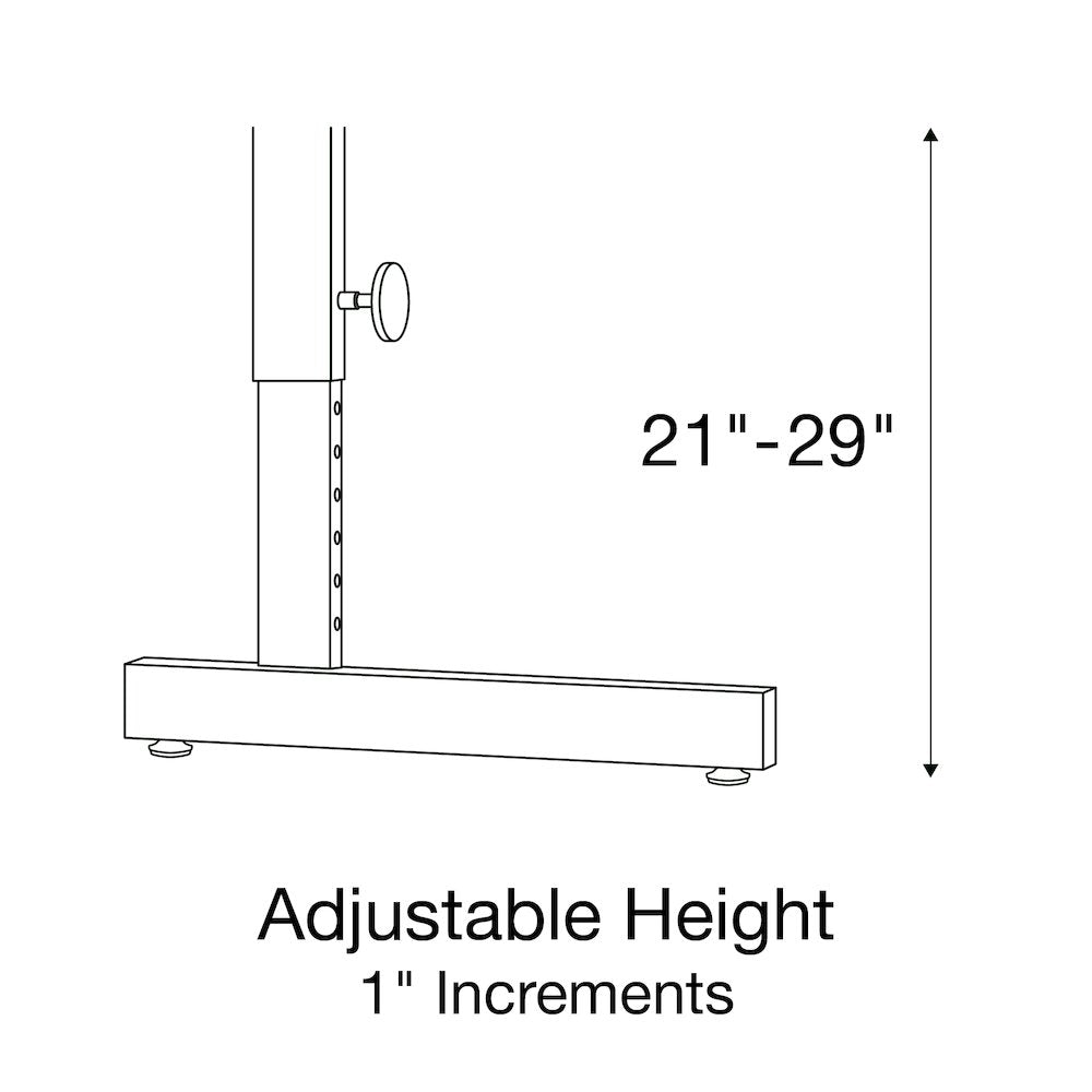 Desk Height  Deluxe HIgh-Pressure Top Computer/Student Desks  24x60"