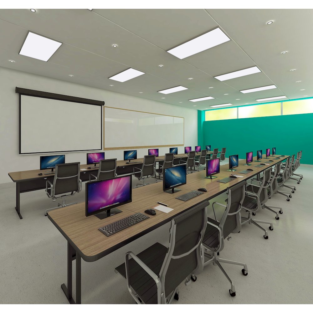 Adjustable Height Deluxe High-Pressure Top Computer/Student Desks  24x48"