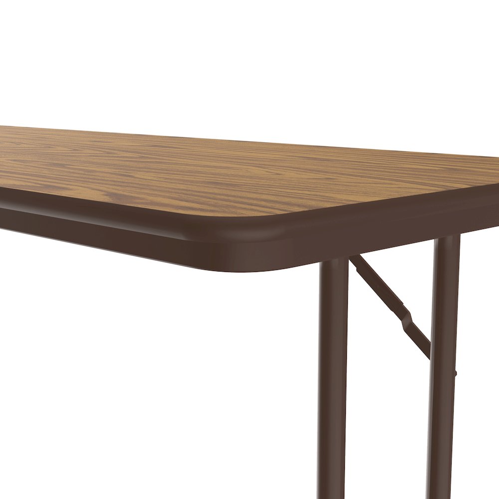 Deluxe High-Pressure Folding Seminar Table with Off-Set Leg 24x60"