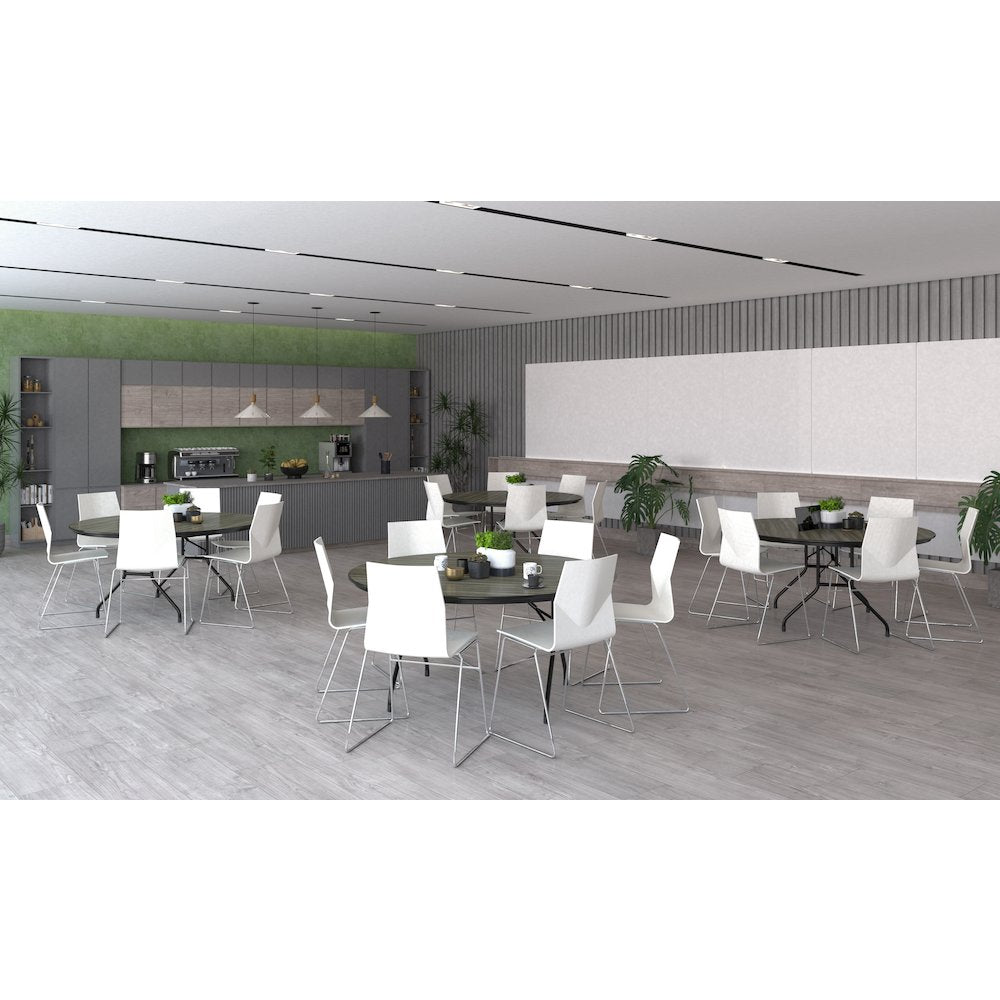 Adjustable Height High Pressure Top Folding Table 30x72"