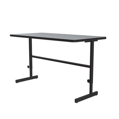 High-Pressure Laminate Top Adjustable Standing  Height Work Station 30x60