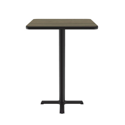 Bar Stool/Standing Height Deluxe High-Pressure Café and Breakroom Table 24x24