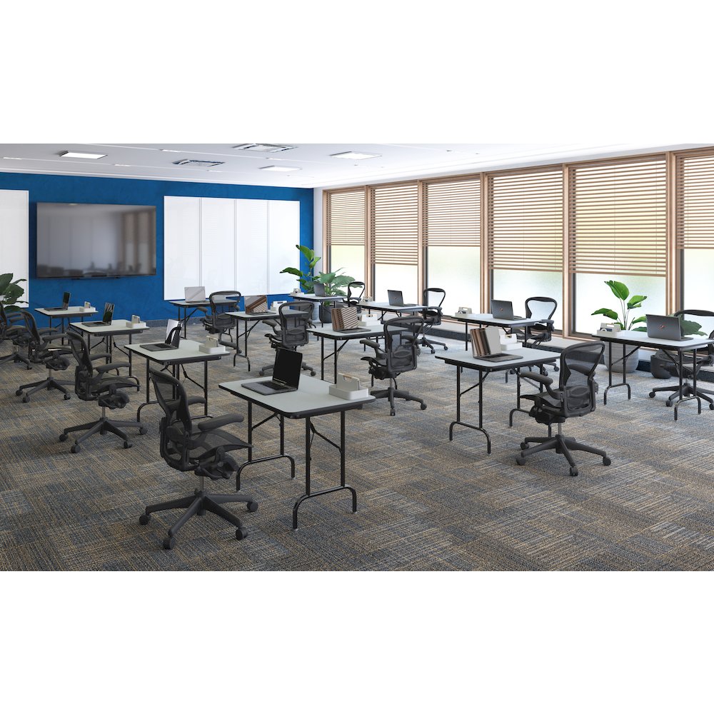 Econoline Melamine Top Folding Table 24x48"