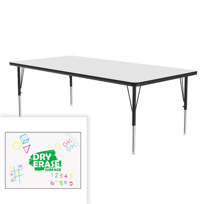Markerboard-Dry Erase  Deluxe High Pressure TopActivity Tables 36x72"
