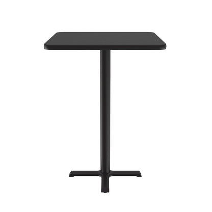 Bar Stool/Standing Height Commercial Laminate Café and Breakroom Table 30x30"