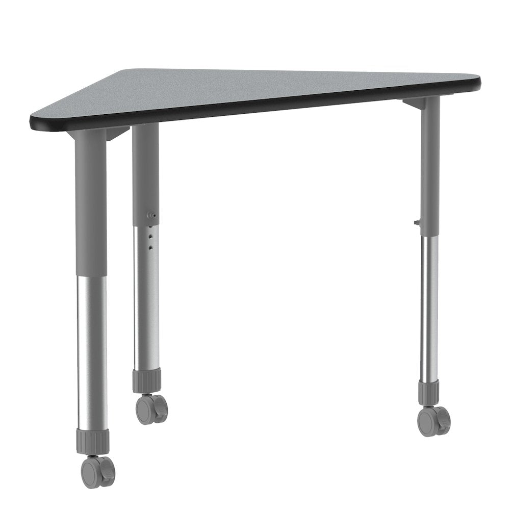 Commercial Lamiante Top Collaborative Desk with Casters 41x23"